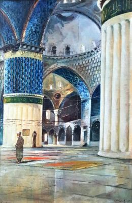Wladimir Petroff imzalı tablo — Yağlı Boya, 53×33 cm, 4.250 TL müzayede satışı
