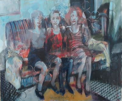 Mehmet Kanlı imzalı tablo — Akrilik Boya, 50×60 cm, 1.800 TL müzayede satışı