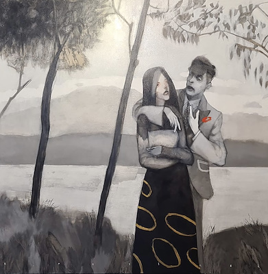 Ercan Ayçiçek imzalı tablo — Akrilik Boya, 120×120 cm, 180.000 TL müzayede satışı