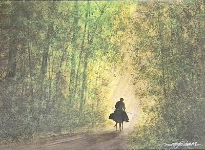 Mustafa Vural imzalı tablo — Akrilik Boya, 50×70 cm, 32.500 TL müzayede satışı