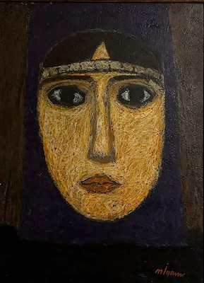 Nuri İyem imzalı tablo — Yağlı Boya, 40×30 cm, 1.150.000 TL müzayede satışı