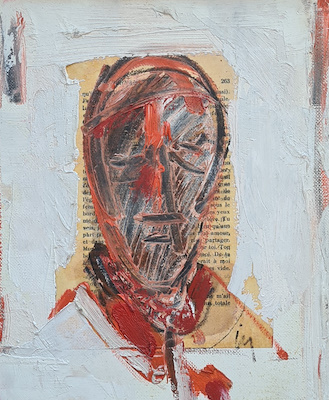 İsmail Yıldırım imzalı tablo — Karışık Teknik, 27×22 cm, 14.000 TL müzayede satışı