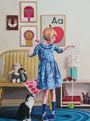 Ayşegül Gürpınar imzalı tablo — Yağlı Boya, 60×60 cm, 11.000 TL müzayede satışı