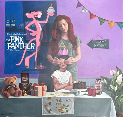 Ayşegül Gürpınar imzalı tablo — Yağlı Boya, 90×90 cm, 16.000 TL müzayede satışı