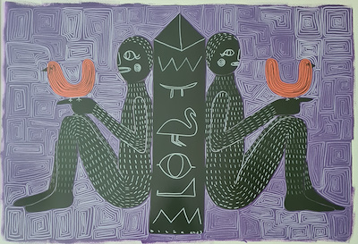 Dilek Özalp imzalı tablo — Akrilik Boya, 70×100 cm, 8.500 TL müzayede satışı