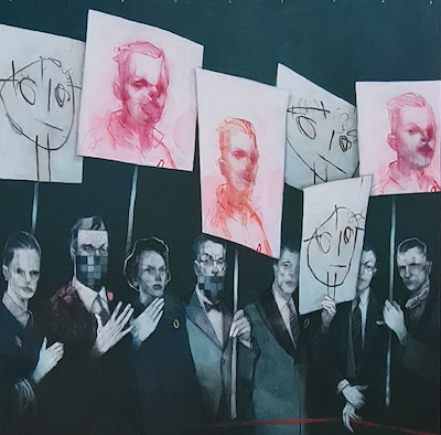 Ercan Ayçiçek imzalı tablo — Yağlı Boya, 100×110 cm, 160.000 TL müzayede satışı