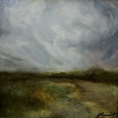 Hamit İzmir imzalı tablo — Yağlı Boya, 30×30 cm, 2.250 TL müzayede satışı