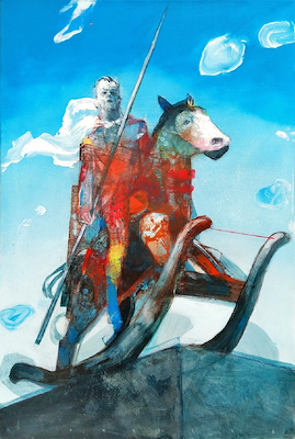 Ercan Ayçiçek imzalı tablo — Yağlı Boya, 93×63 cm, 150.000 TL müzayede satışı