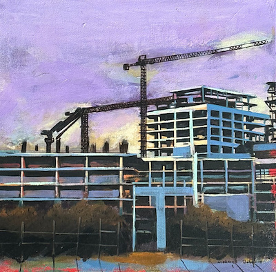 Mehmet Babat imzalı tablo — Yağlı Boya, 30×30 cm, 3.750 TL müzayede satışı
