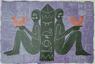 Dilek Özalp imzalı tablo — Akrilik Boya, 70×100 cm, 11.000 TL müzayede satışı