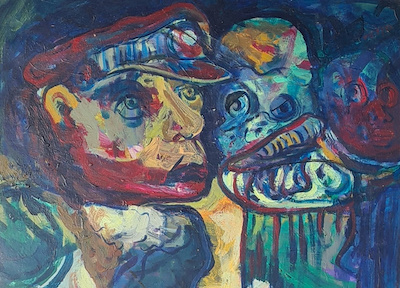 Veli Mert imzalı tablo — Yağlı Boya, 33×46 cm, 12.000 TL müzayede satışı