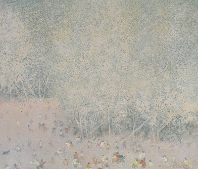 Fahrettin Baykal imzalı tablo — Yağlı Boya, 56×64 cm, 65.000 TL müzayede satışı