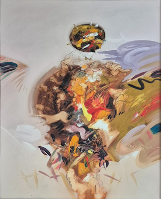 Enis Aktaş imzalı tablo — Yağlı Boya, 90×125 cm, 65.000 TL müzayede satışı