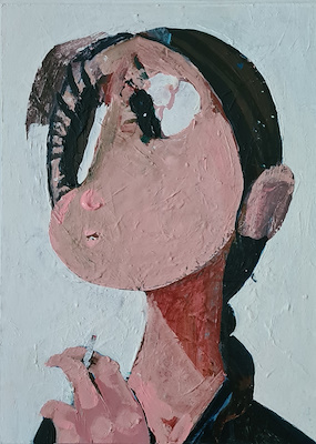 Erkut Terliksiz imzalı tablo — Yağlı Boya, 47×35 cm, 45.000 TL müzayede satışı
