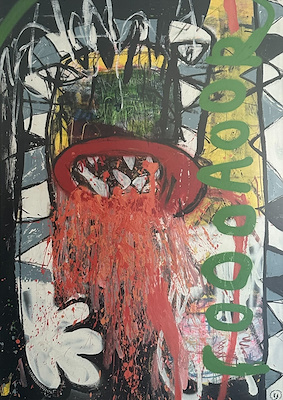 Kerem Ardahan imzalı tablo — Akrilik Boya, 100×70 cm, 27.500 TL müzayede satışı