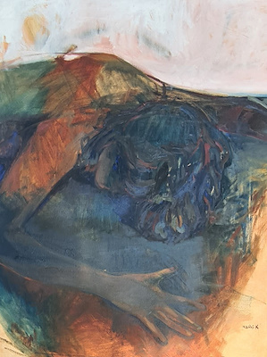 Mehmet Akif Kaplan imzalı tablo — Yağlı Boya, 95×70 cm, 9.500 TL müzayede satışı