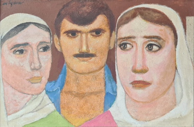 Nuri İyem imzalı tablo — Yağlı Boya, 47×69 cm, 2.030.000 TL müzayede satışı