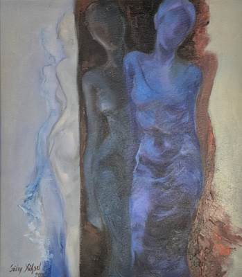 Gülay Yüksel imzalı tablo — Yağlı Boya, 60×50 cm, 10.000 TL müzayede satışı