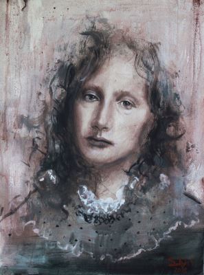 Sedigheh Fatolahzadeh imzalı tablo — Akrilik Boya, 30×40 cm, 1.800 TL müzayede satışı