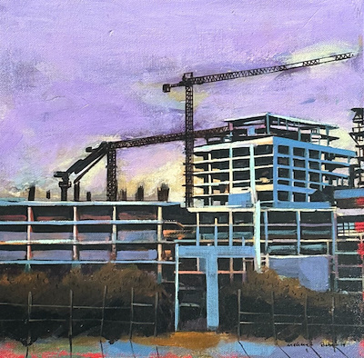 Mehmet Babat imzalı tablo — Yağlı Boya, 30×30 cm, 8.000 TL müzayede satışı