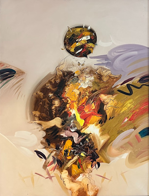 Enis Aktaş imzalı tablo — Yağlı Boya, 125×90 cm, 60.000 TL müzayede satışı