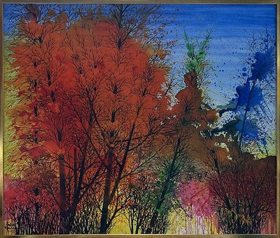 Nihat Kahraman imzalı tablo — Yağlı Boya, 110×130 cm, 20.000 TL müzayede satışı