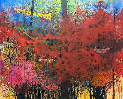 Nihat Kahraman imzalı tablo — Yağlı Boya, 110×130 cm, 22.500 TL müzayede satışı