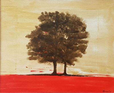 Anna Zinato imzalı tablo — Yağlı Boya, 40×50 cm, 4.000 TL müzayede satışı