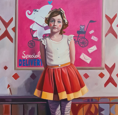Ayşe Gürpınar imzalı tablo — Yağlı Boya, 60×60 cm, 20.000 TL müzayede satışı