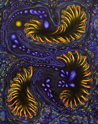Melis Babadağ imzalı tablo — Akrilik Boya, 150×120 cm, 130.000 TL müzayede satışı