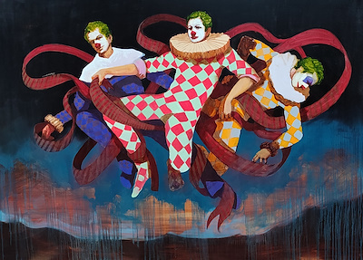 Halis Efe Saral imzalı tablo — Yağlı Boya, 180×250 cm, 260.000 TL müzayede satışı