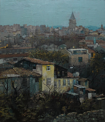 Kadir Ablak imzalı tablo — Yağlı Boya, 70×60 cm, 180.000 TL müzayede satışı
