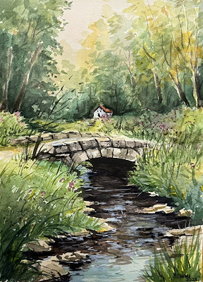 Ömer İnan imzalı tablo — Sulu Boya, 38×28 cm, 2.500 TL müzayede satışı