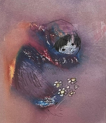 Tuncay Betil imzalı tablo — Karışık Teknik, 24×33 cm, 16.000 TL müzayede satışı