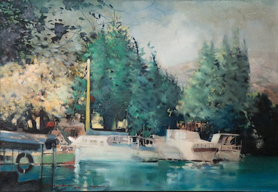 Berç Toroser imzalı tablo — Yağlı Boya, 40×60 cm, 6.000 TL müzayede satışı