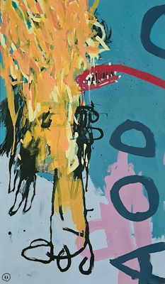 Kerem Ardahan imzalı tablo — Akrilik Boya, 55×100 cm, 20.000 TL müzayede satışı
