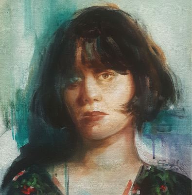 Sedigheh Fatolahzadeh imzalı tablo — Yağlı Boya, 40×40 cm, 1.700 TL müzayede satışı