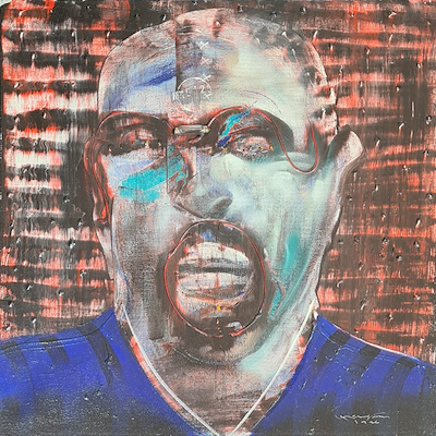 Mustafa Horasan imzalı tablo — Yağlı Boya, 50×50 cm, 75.000 TL müzayede satışı