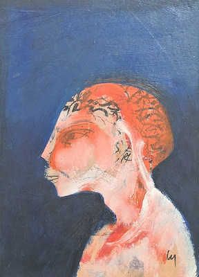 İsmail Yıldırım imzalı tablo — Yağlı Boya, 35×27 cm, 16.000 TL müzayede satışı
