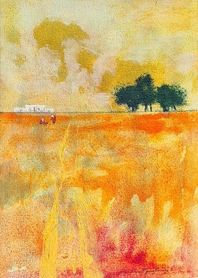 Mehmet Yorulmaz imzalı tablo — Yağlı Boya, 33×24 cm, 10.000 TL müzayede satışı