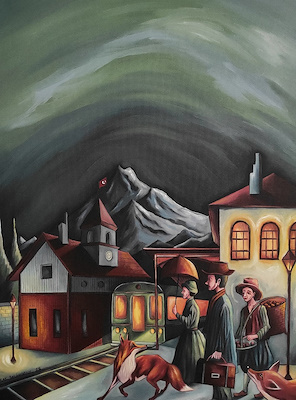 Burak Selimoğlu imzalı tablo — Yağlı Boya, 60×45 cm, 14.000 TL müzayede satışı