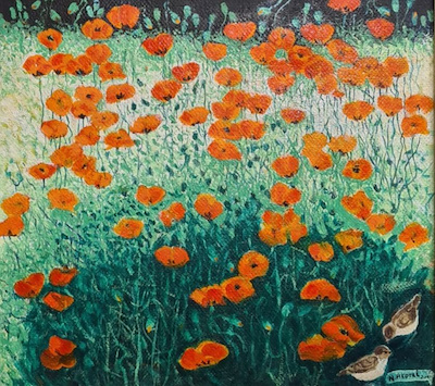Nevzat Akoral imzalı tablo — Yağlı Boya, 35×40 cm, 42.500 TL müzayede satışı