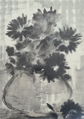 Tuncay Betil imzalı tablo — Sulu Boya, 27×20 cm, 20.000 TL müzayede satışı