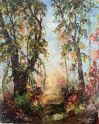 Nihal Doğan imzalı tablo — Yağlı Boya, 60×50 cm, 5.000 TL müzayede satışı