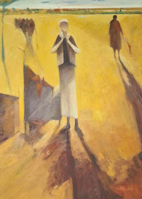 Cihat Aral imzalı tablo — Yağlı Boya, 90×60 cm, 200.000 TL müzayede satışı