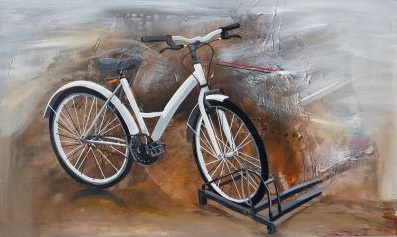 Burak Erim imzalı tablo — Akrilik Boya, 60×100 cm, 10.000 TL müzayede satışı