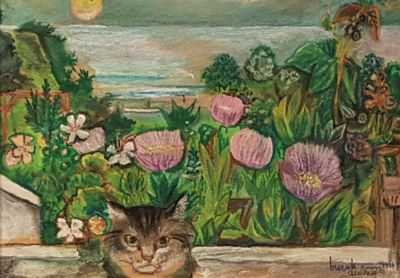 Cihat Burak imzalı tablo — Yağlı Boya, 35×50 cm, 19.000 TL müzayede satışı