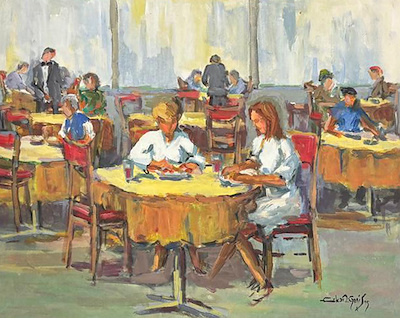 Erkan Geniş imzalı tablo — Yağlı Boya, 40×50 cm, 5.500 TL müzayede satışı
