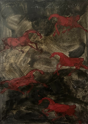 Fevzi Karakoç imzalı tablo — Yağlı Boya, 70×100 cm, 95.000 TL müzayede satışı