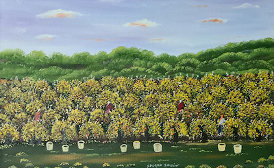 Selçuk Şahin imzalı tablo — Yağlı Boya, 45×70 cm, 15.000 TL müzayede satışı